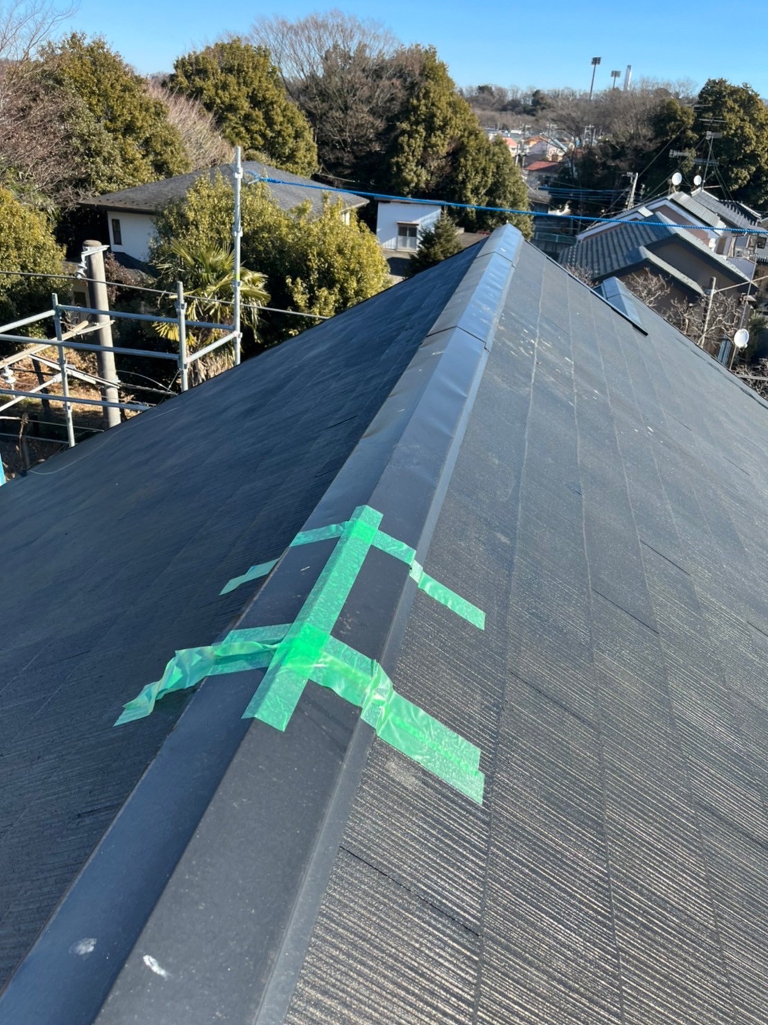 相模原市で屋根の板金交換